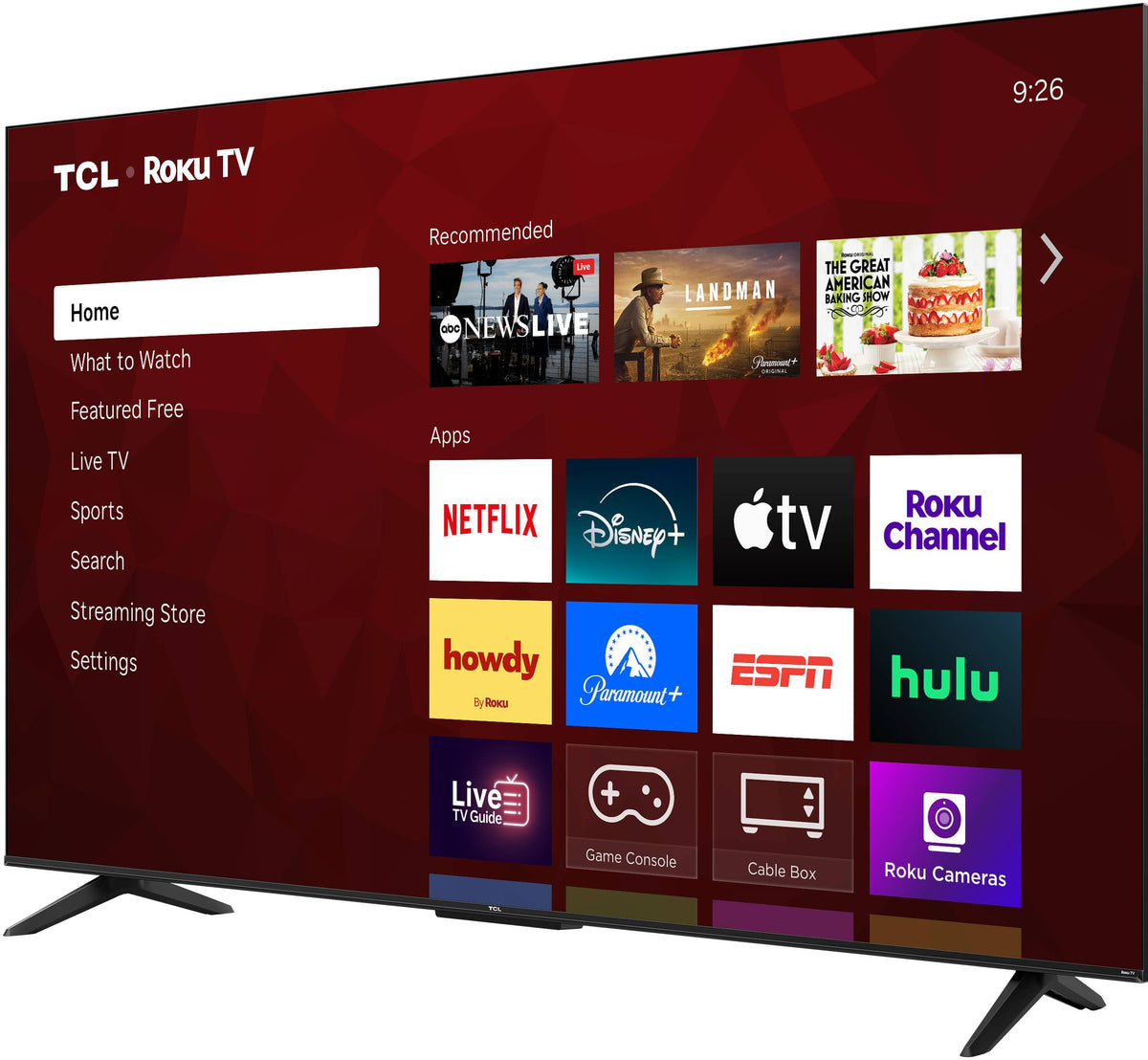 TCL - 55" Class S55LR Series 4K UHD HDR LED Smart TV with Roku TV (2026)