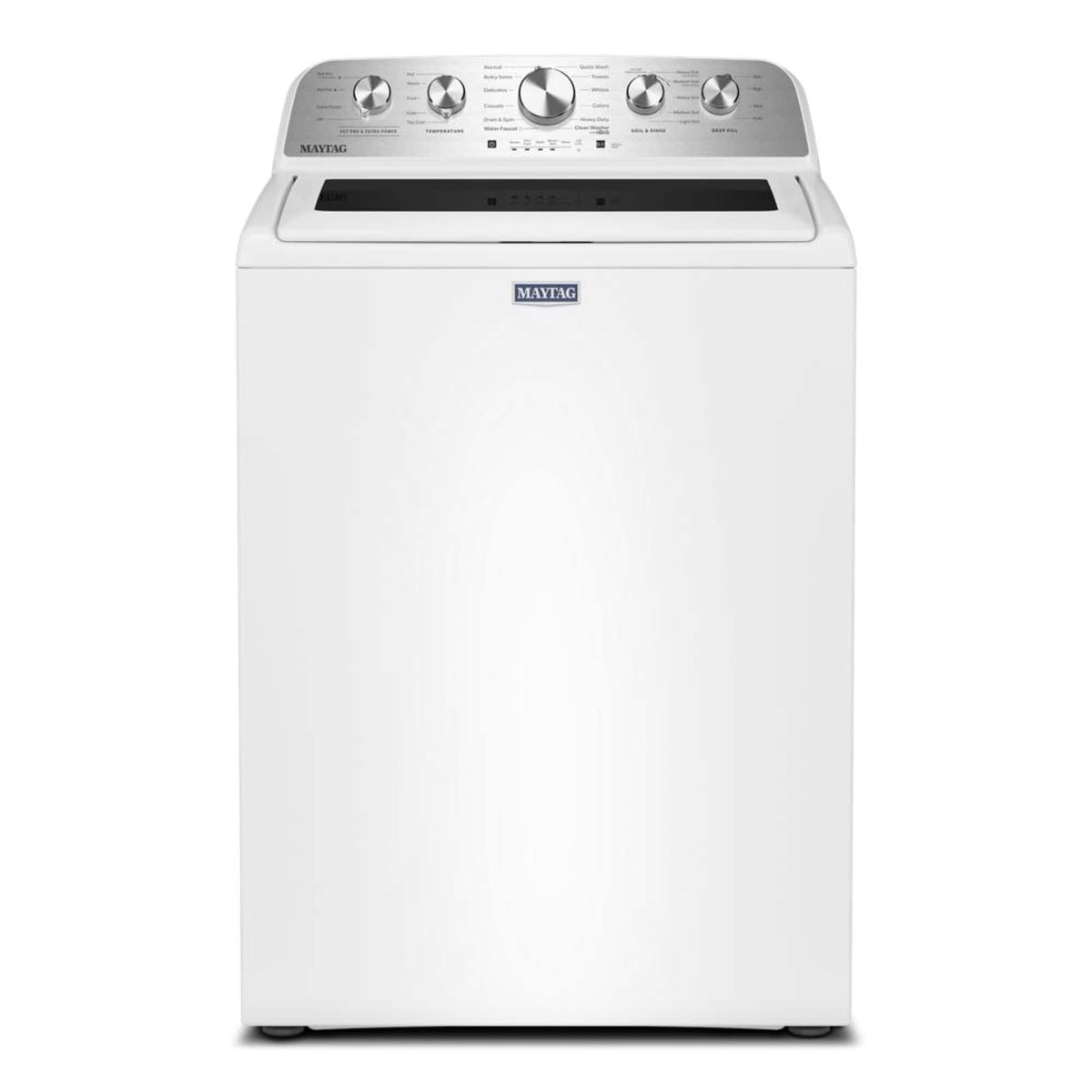 Maytag - 4.7 Cu. Ft. Top Load Washer with Extra Power and Pet Pro Option - White