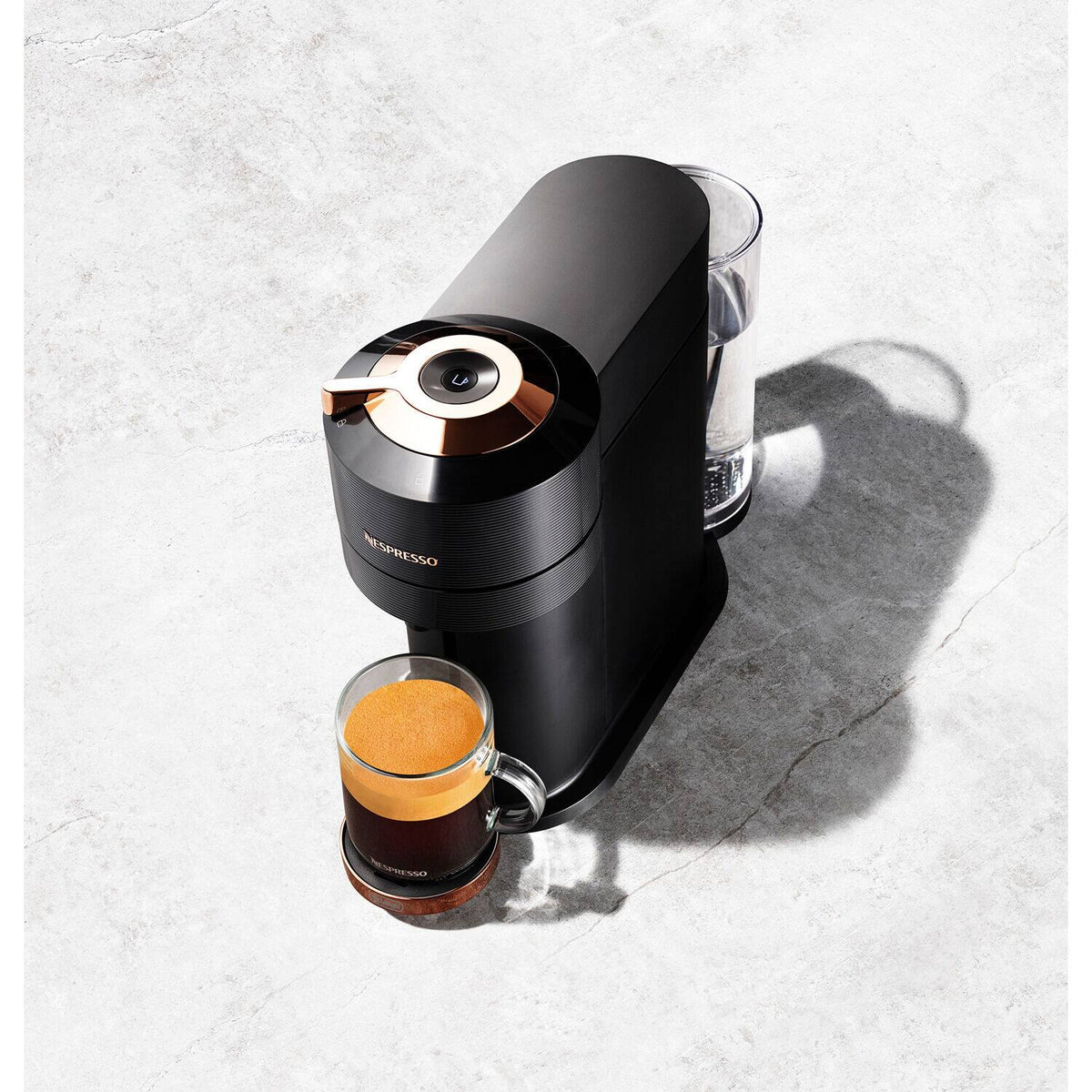 Nespresso - Vertuo Next Premium Coffee and Espresso Maker - Black Rose Gold