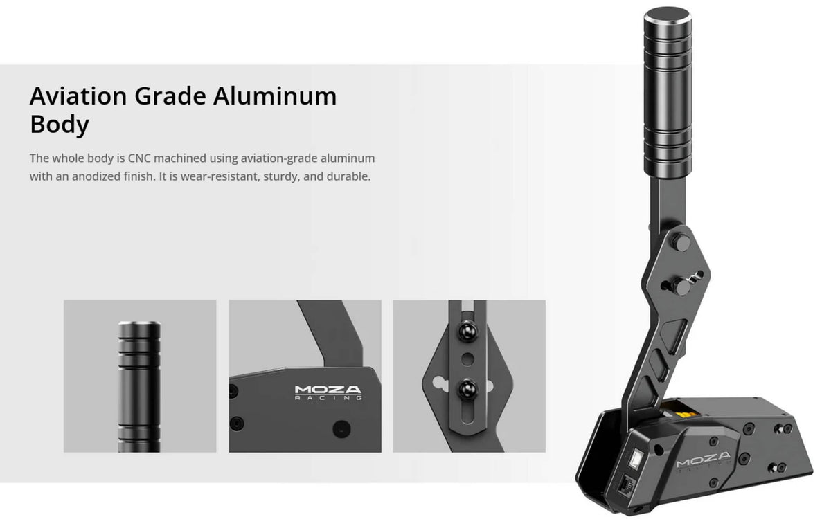 Moza Racing - HBP Sim Racing Stick Handbrake for Windows