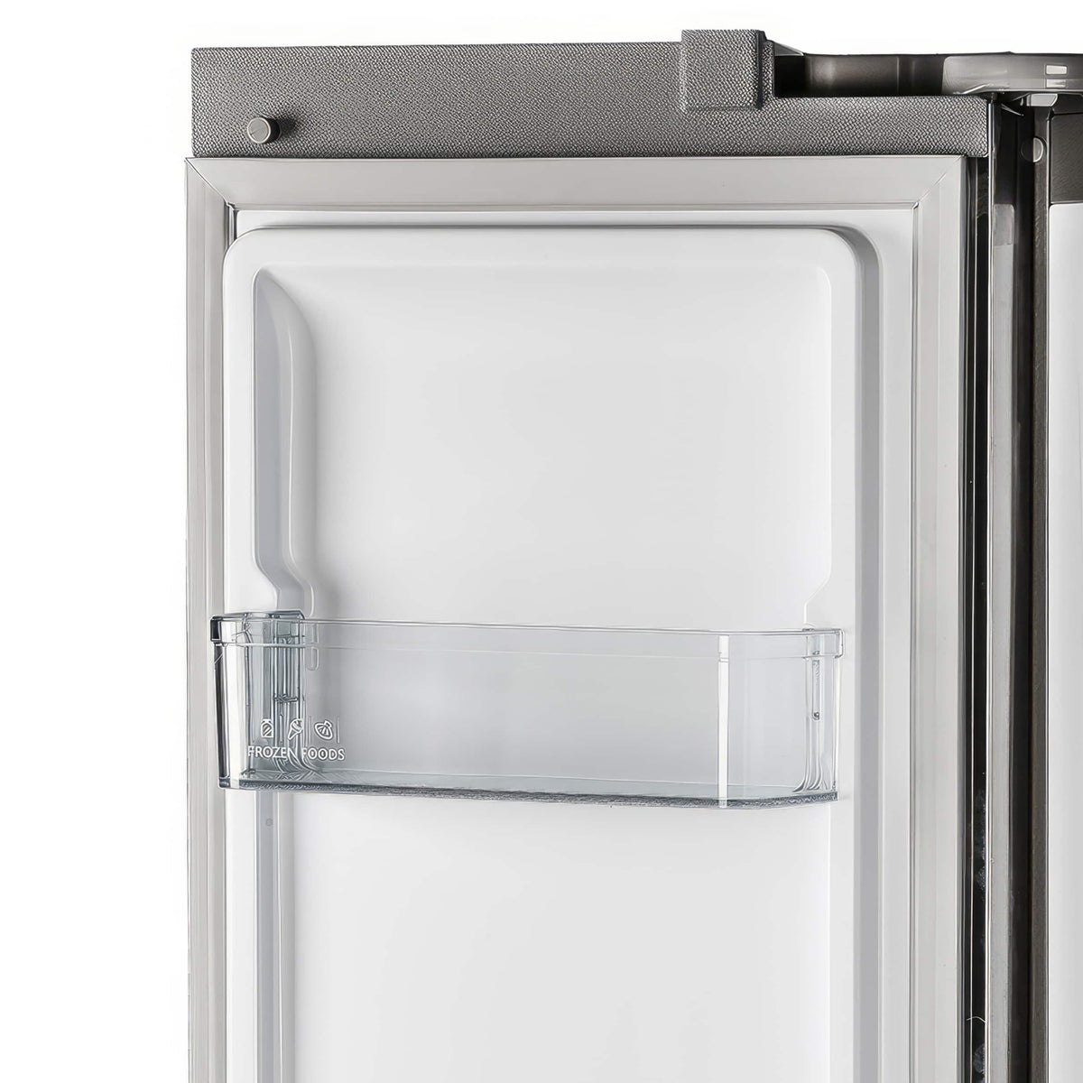 Forno Appliances - 37 in. Wide Salerno 15.6 Cu. Ft. Built-In Side-by-Side Refrigerator with Spill-proof Shelves - Stainless Steel VCM