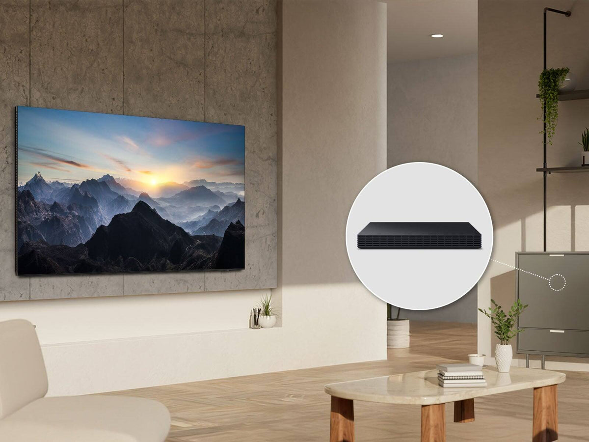 Samsung - Wireless One Connect Box for Micro RGB (R95H), OLED (S95H), The Frame Pro (LS03HW) - Black