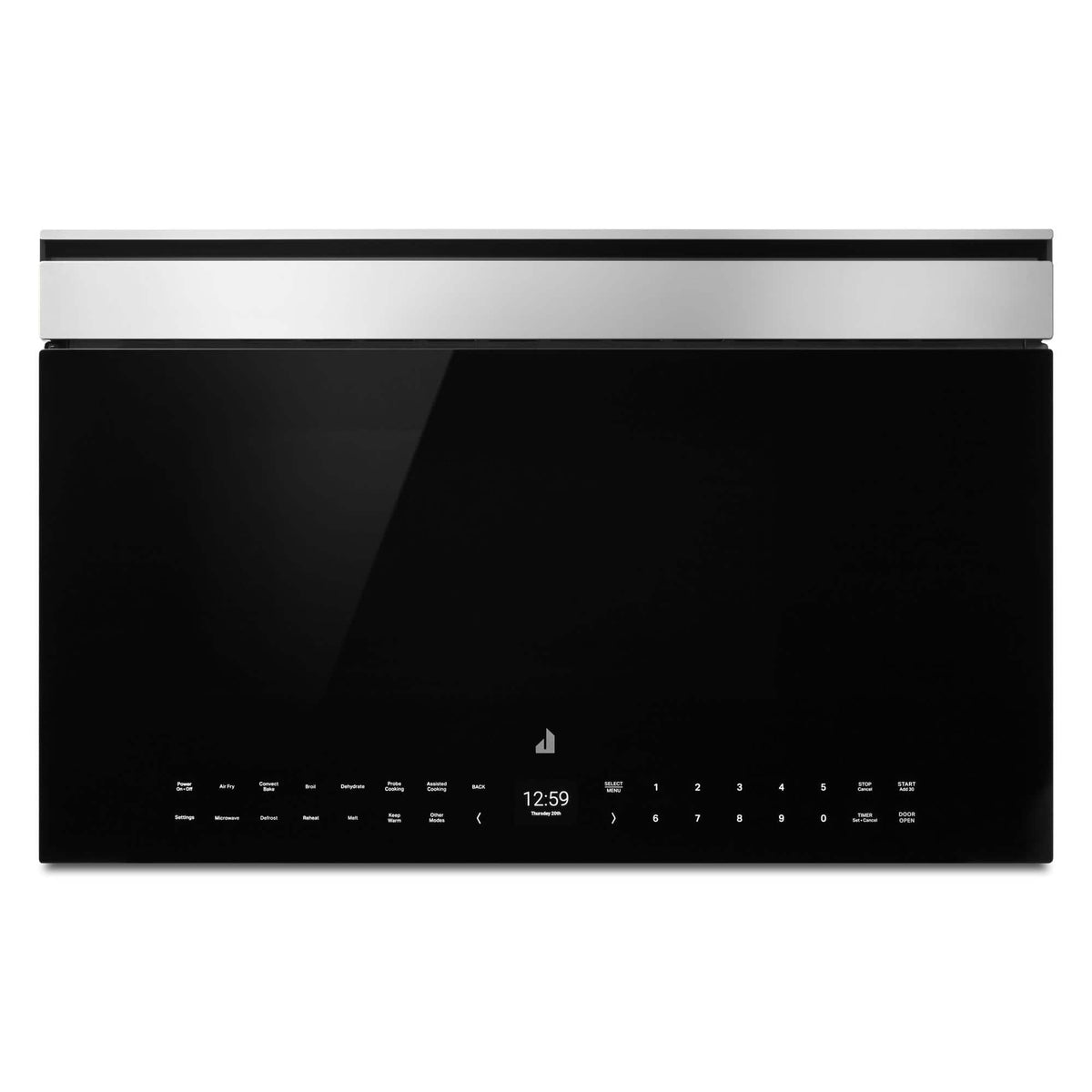 JennAir - NOIR 1.1 Cu. Ft. Built-In Microwave with 7-in-1 Flush - Stainless Steel