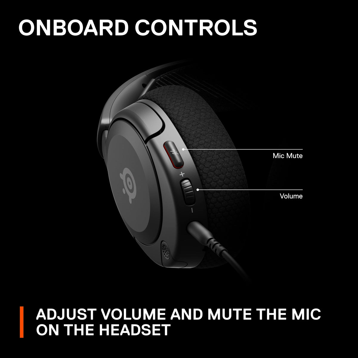SteelSeries - Arctis Nova 1 Wired Gaming Headset for PC, PS5, and PS4 - Black