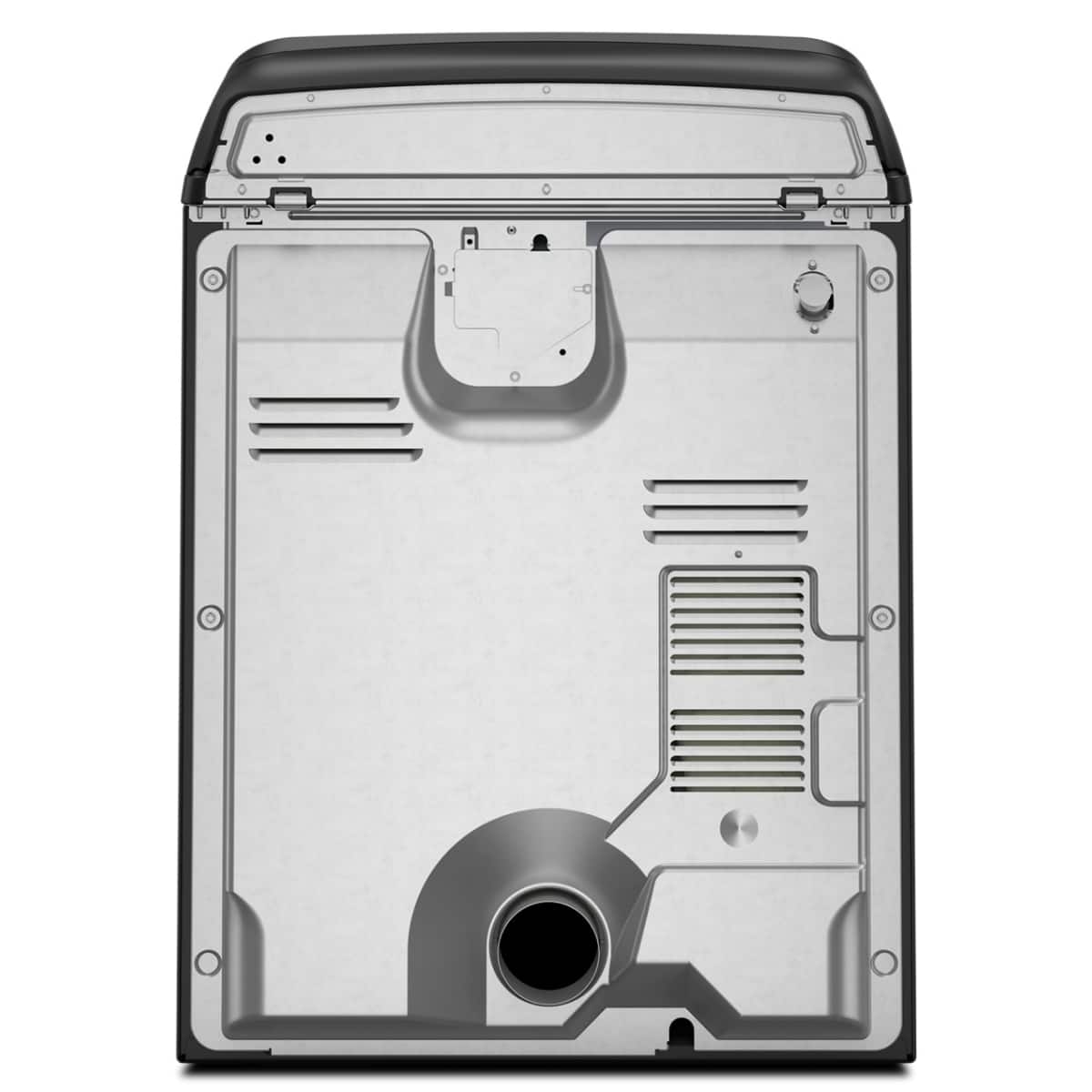 7.0 Cu. Ft. Whirlpool Electric Dryer with Moisture Sensor - Volcano Black
