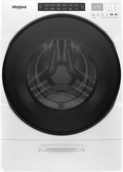 Whirlpool - 4.5 Cu. Ft High Efficiency All In One Washer/Dryer Combo with Steam and Load & Go XL Dispenser - White