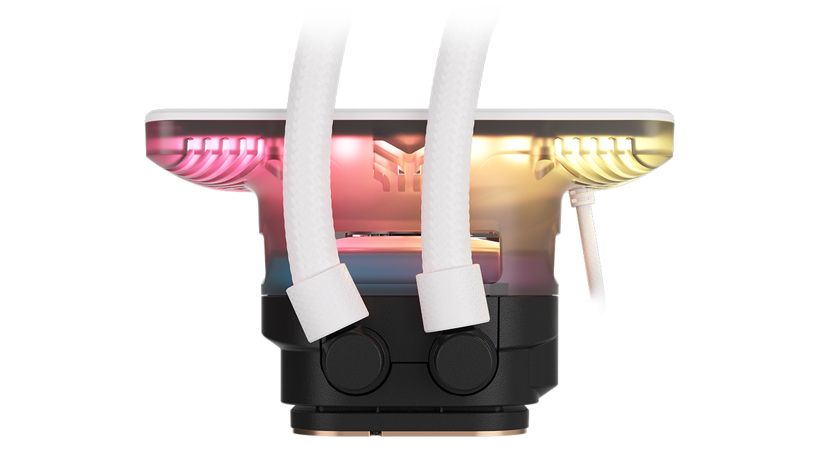 CORSAIR - iCUE LINK TITAN II 360 RX LCD AIO Liquid CPU Coolers - White