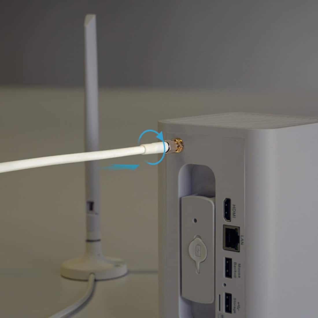 Swann - MaxRanger4K™ Long-Range Antenna - White