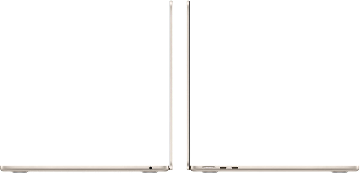 Apple - Refurbished MacBook Air 13-inch Apple M3 chip Built for Apple Intelligence - 24GB Memory - 512GB SSD - Starlight