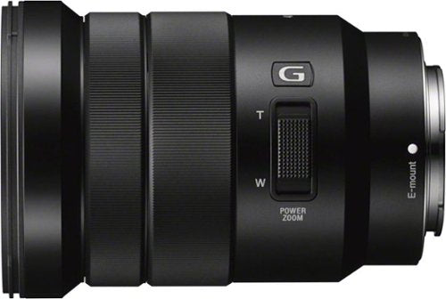 Sony - E PZ 18-105mm f/4.0 G OSS Power Zoom Lens for Select E-Mount Cameras - Black