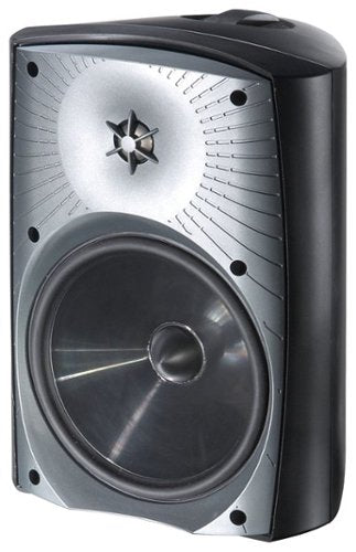 MartinLogan - Installer Series ML-75AW, 2-Way Outdoor Speaker with 7.5” Bass Driver (Pair - Black