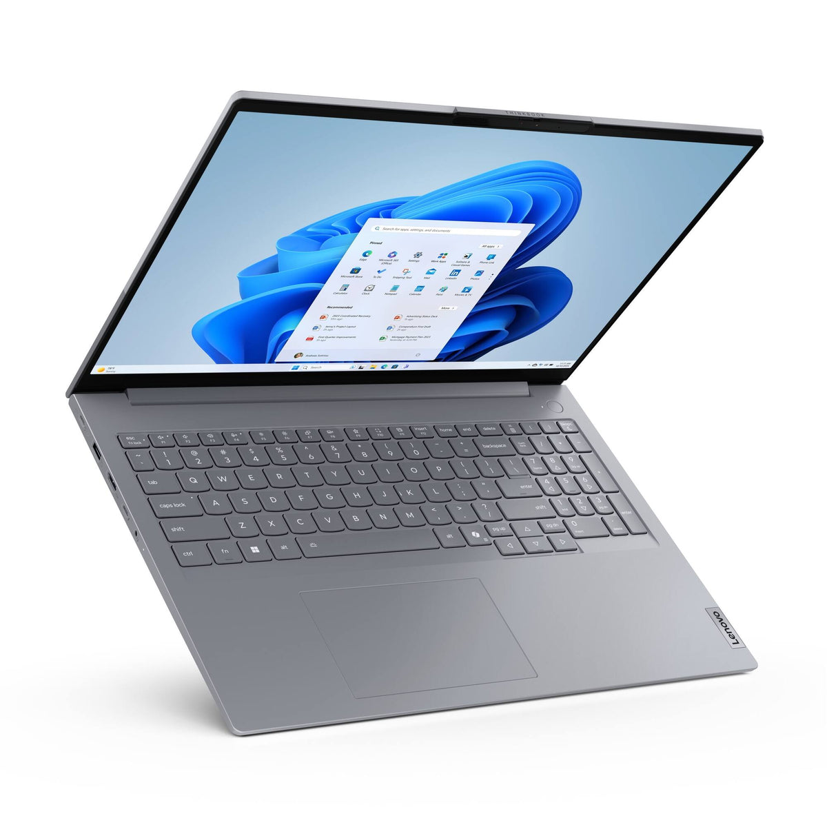 Lenovo - ThinkBook 16 Gen 8 AI PC 16" Laptop - Intel Ultra 5 with 16GB Memory - 512GB SSD - Arctic Grey