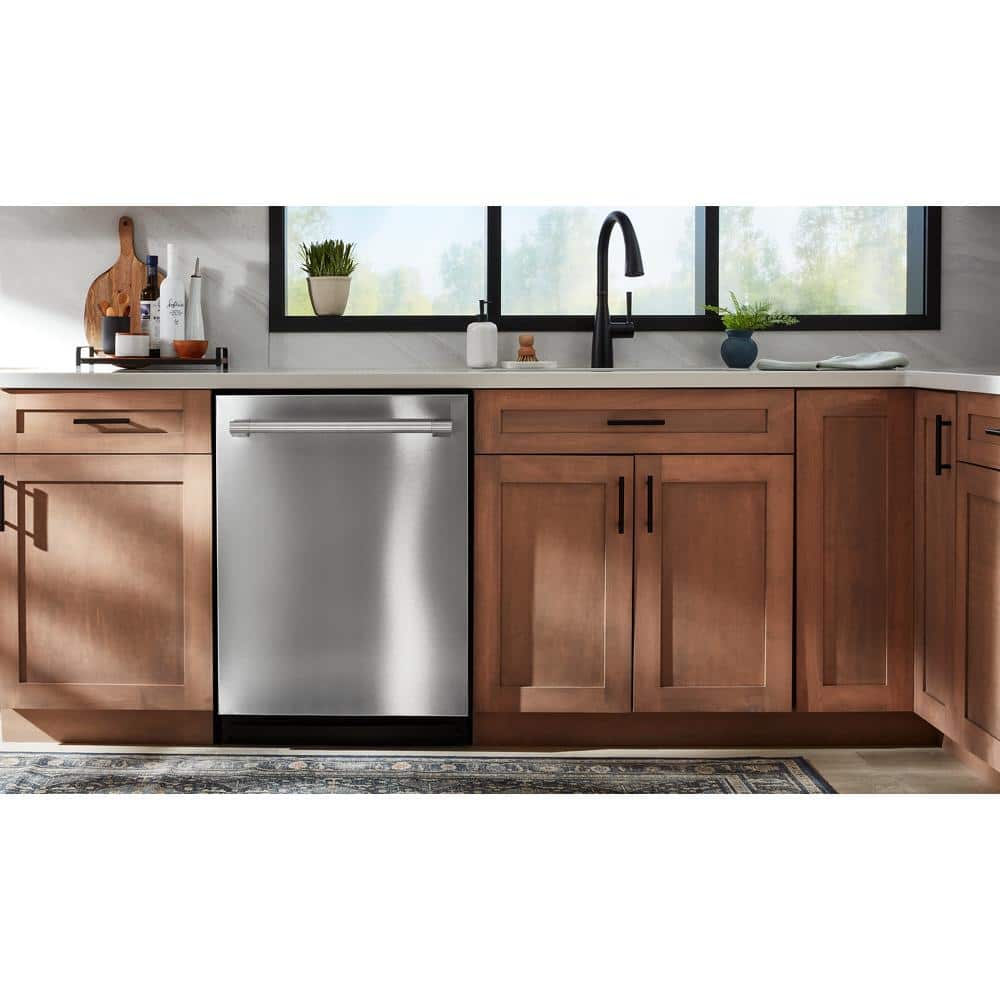 Maytag - 24 inch Top Control Built-In Dishwasher with PowerBlast Cycle and PowerDry - Stainless Steel