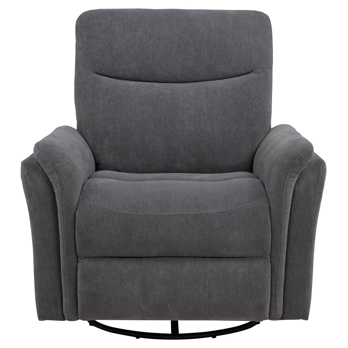Beacon - Sillón reclinable giratorio con carga USB y reclinación ajustable