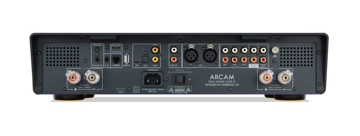 Arcam - A50 Signature 150Wx2ch Class G Integrated Amplifier - Black