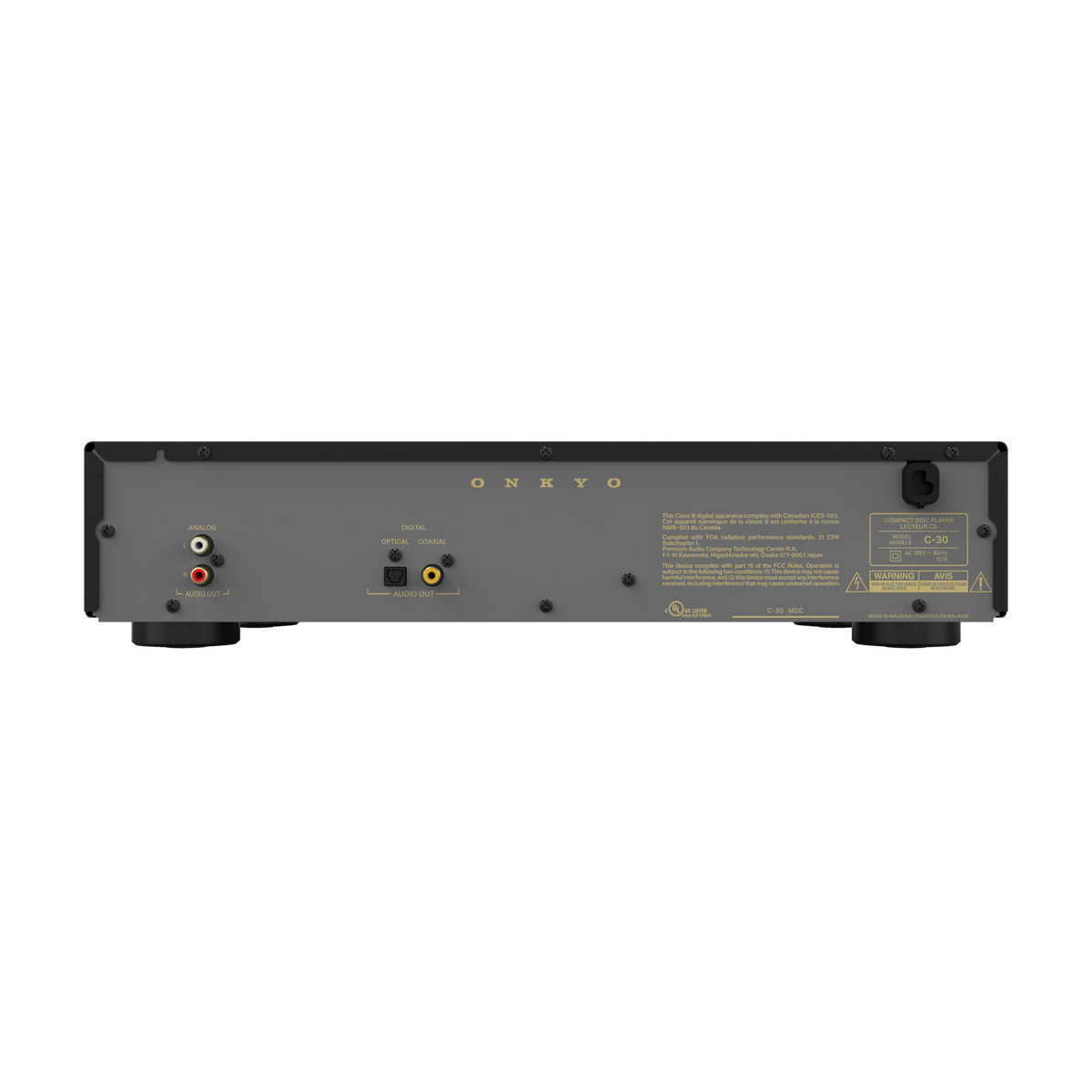 Onkyo - C-30 CD Player - Black