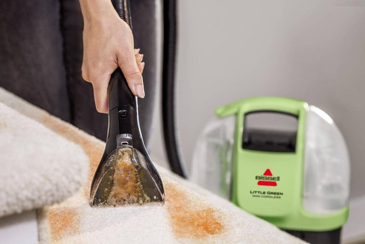 BISSELL - Little Green Mini Cordless Carpet Cleaner - Tea