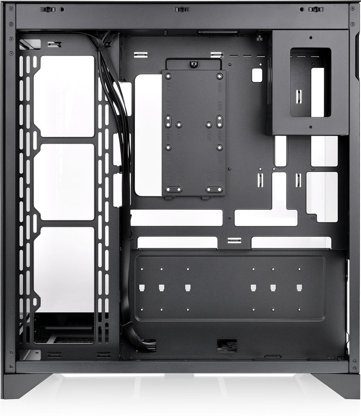 Thermaltake - CTE E550 TG Mid Tower ATX PC Case - Black