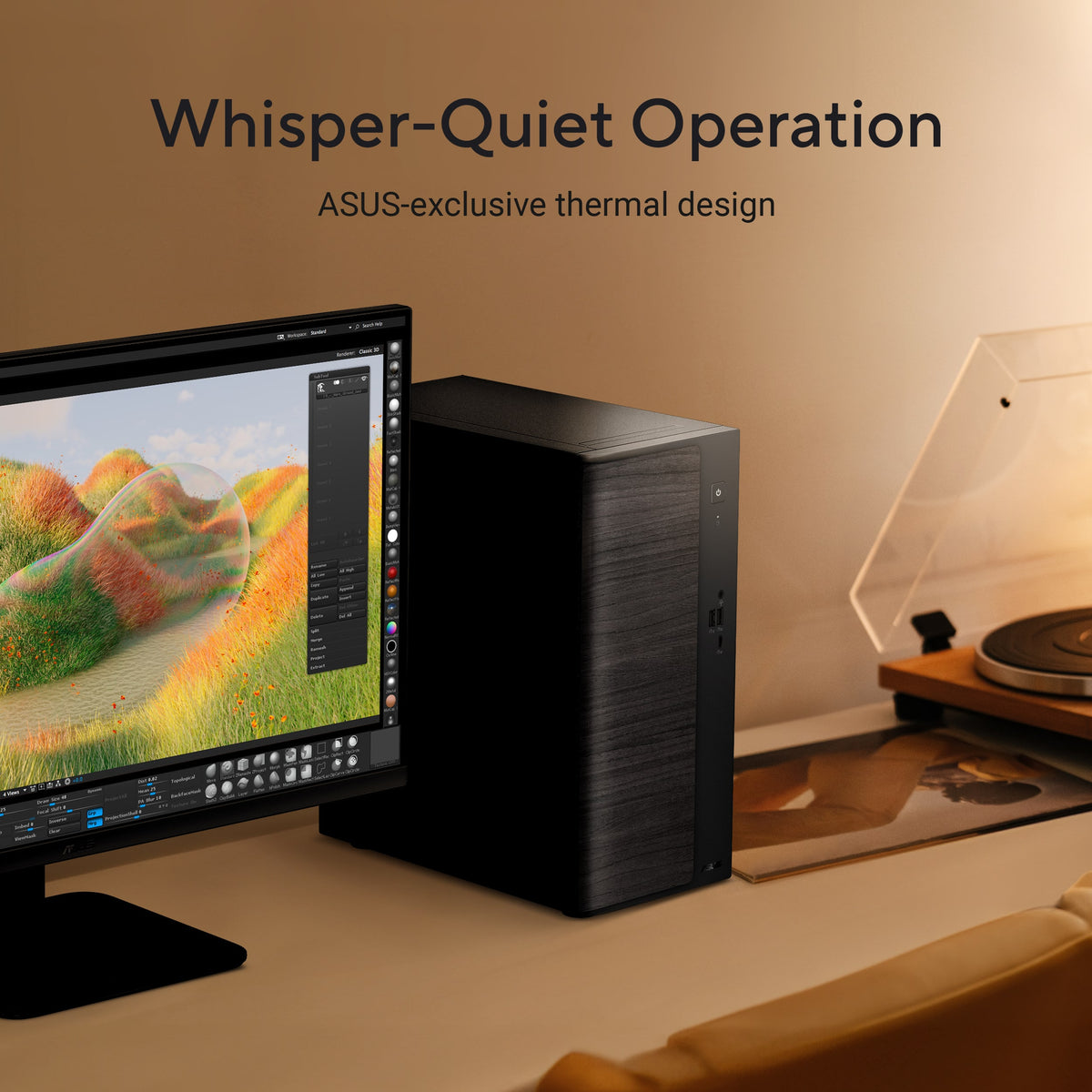 ASUS - VM501 Desktop - AMD Ryzen 7 260 - 16GB Memory - 512GB Storage - Black