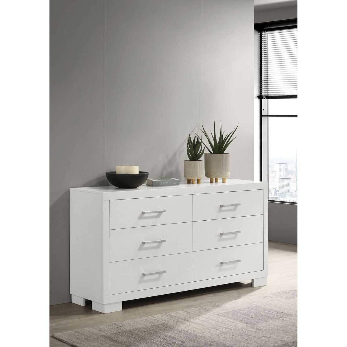 Polk - 6 Drawer Dresser