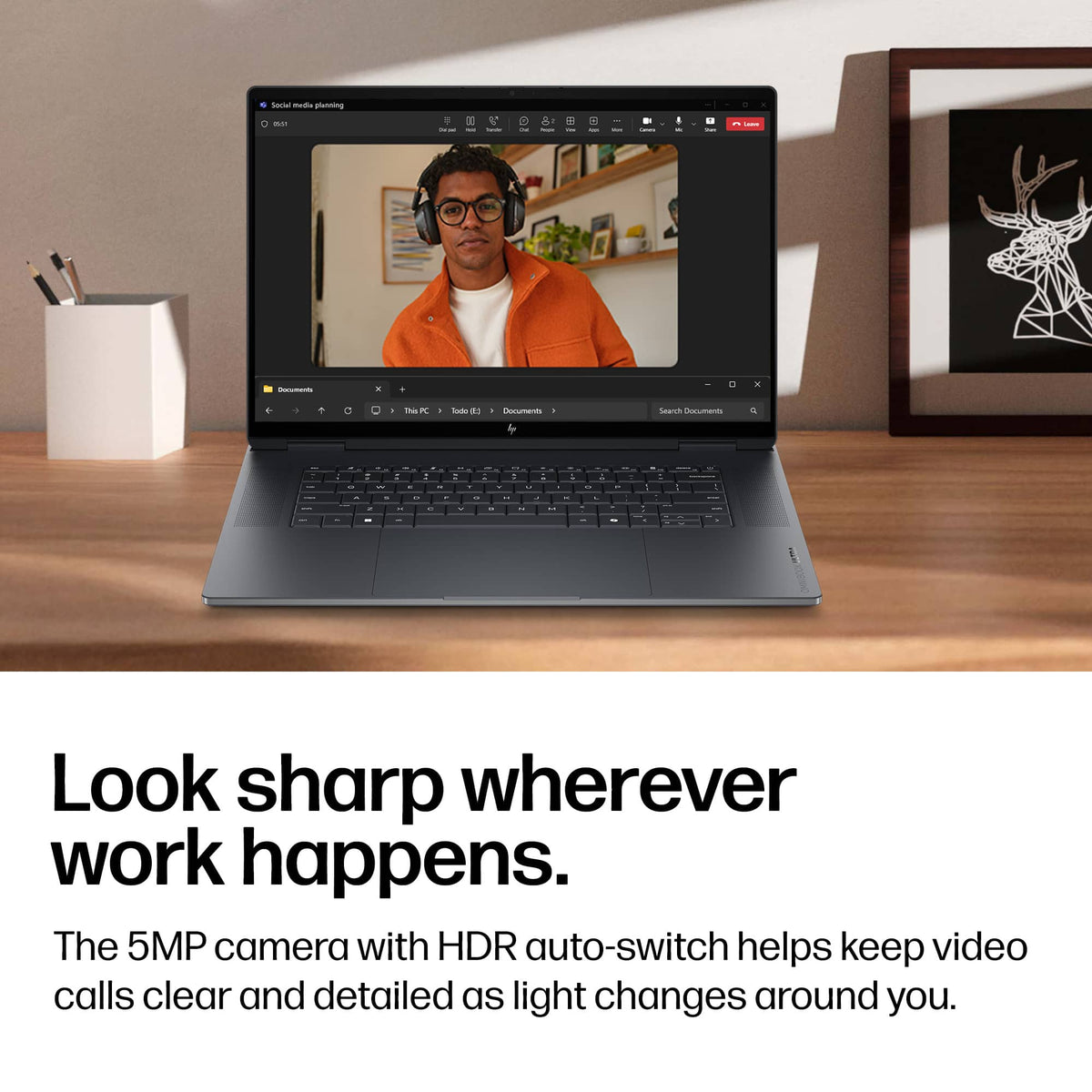 HP - OmniBook Ultra 16" 3K OLED Touchscreen Laptop - NVIDIA RTX Spark N1X 20-Core (2026) - 32GB Memory - 1TB SSD -Copilot+ PC - Eclipse Gray