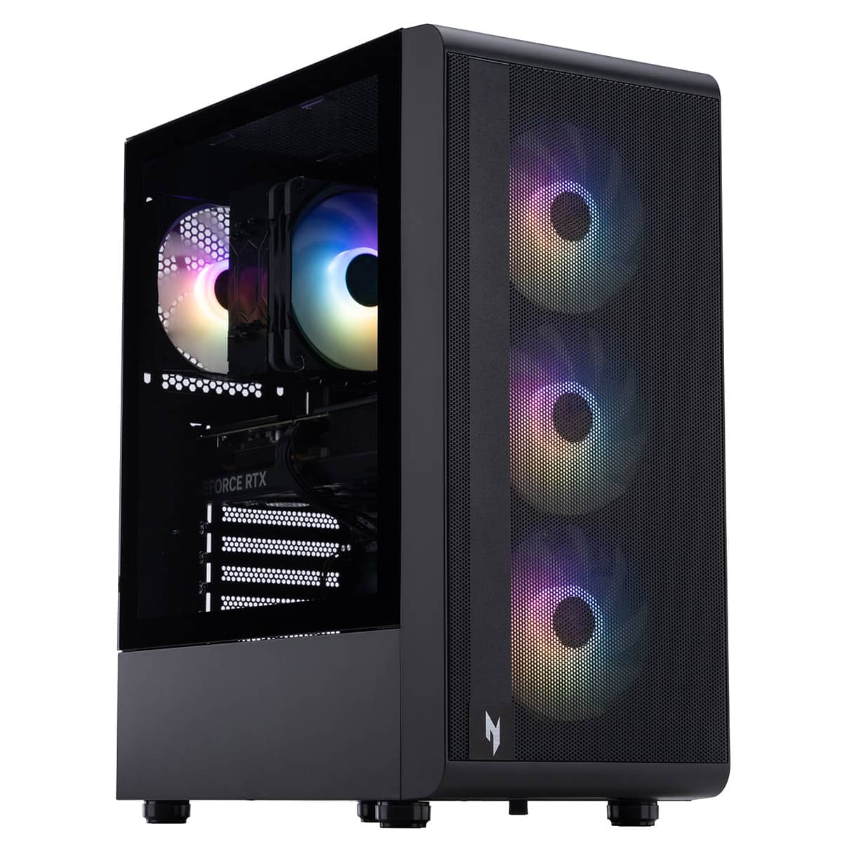 Acer - Nitro 60 N60-641-UB23 Gaming Desktop - Intel Core i7-14700F - 32GB DDR5 Memory - NVIDIA GeForce RTX 5080 - 2TB SSD - Black