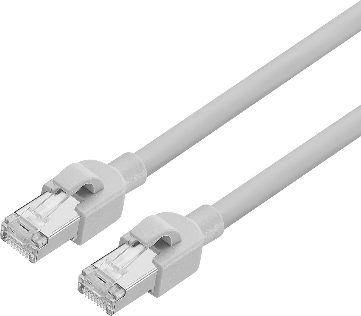 Insignia™ - 100 ft. Cat 6A Ethernet Cable - Gray