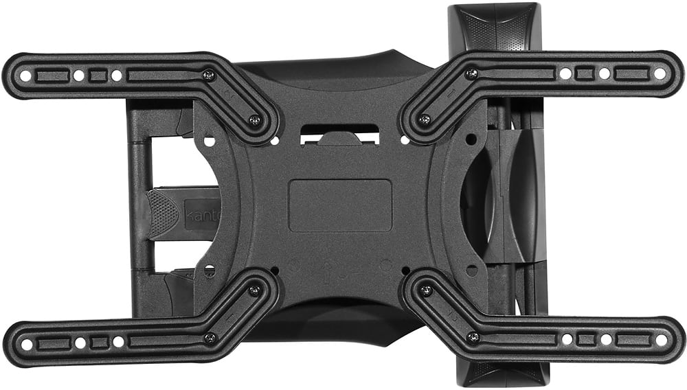Kanto - Full-Motion Wall Mount for Most 26" - 55" Flat-Panel TVs - Black