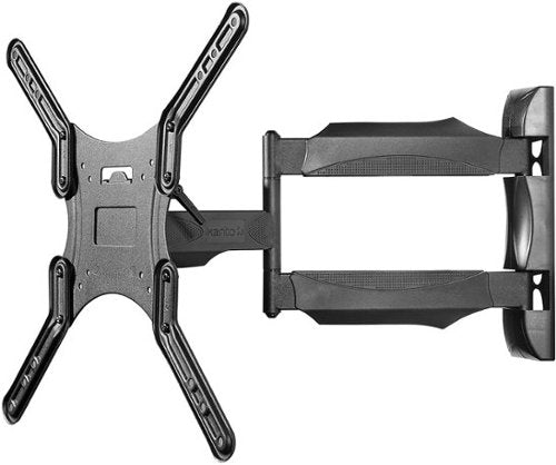 Kanto - Full-Motion Wall Mount for Most 26" - 55" Flat-Panel TVs - Black