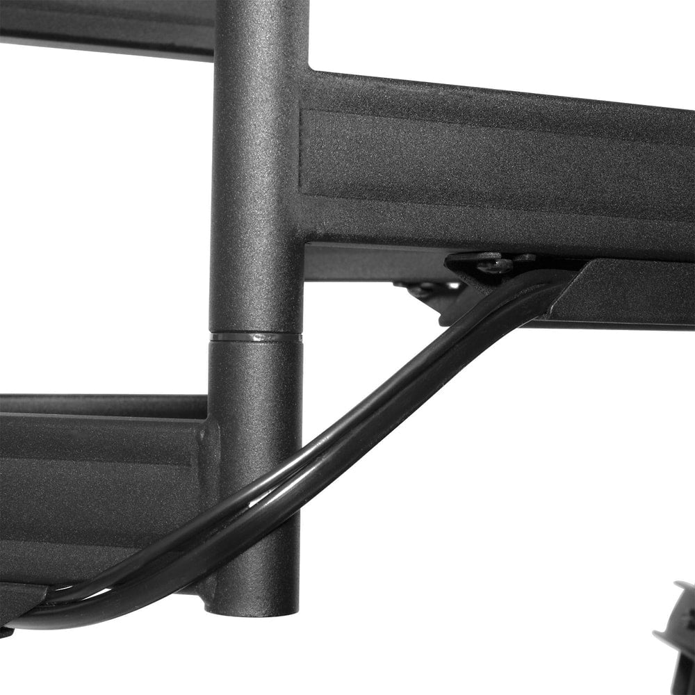 Kanto - Full-Motion TV Wall Mount for Most 37" - 75" TVs - Extends 21.8" - Black