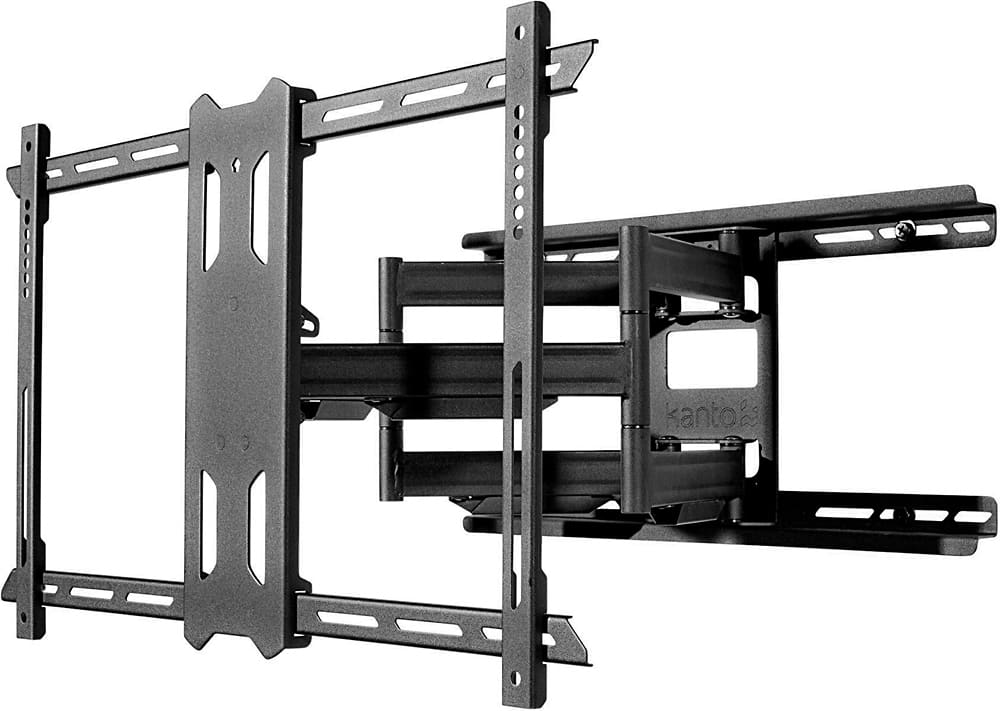 Kanto - Full-Motion TV Wall Mount for Most 37" - 75" TVs - Extends 21.8" - Black