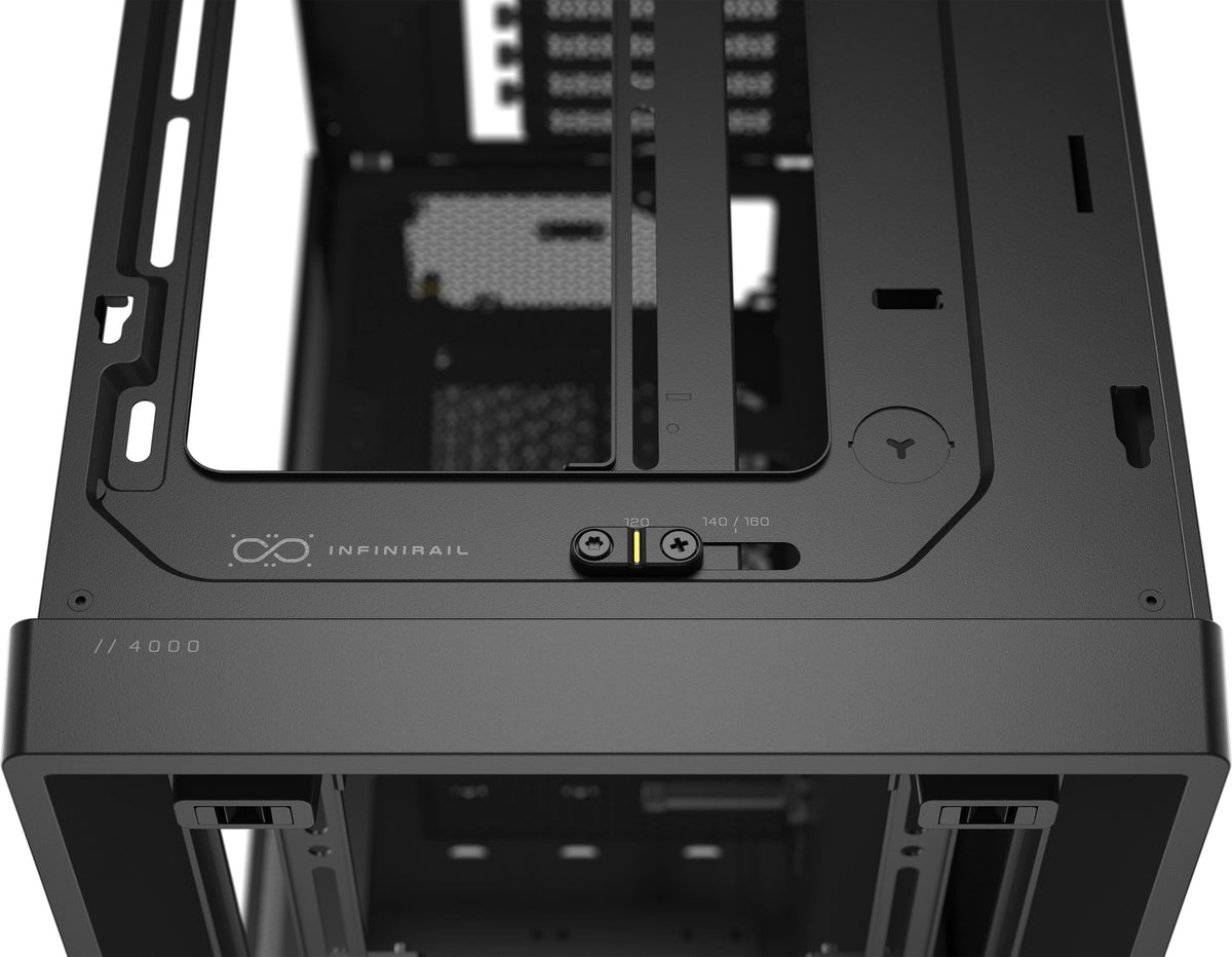 CORSAIR - FRAME 4000D RS ATX Mid-Tower PC Case - Black
