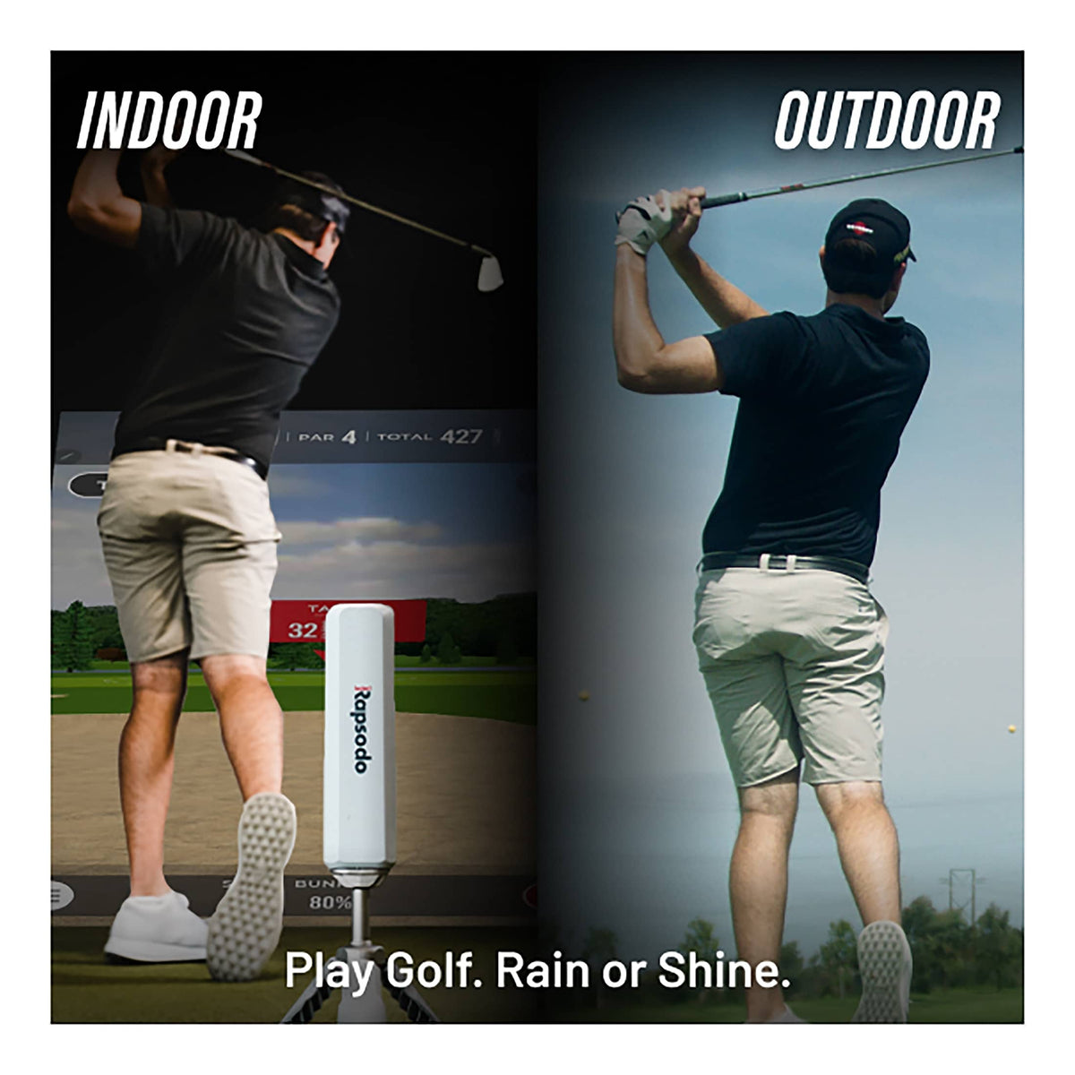Rapsodo - MLM2PRO Golf Launch Monitor w/ Callaway Chrome Tour Golf Balls - Silver