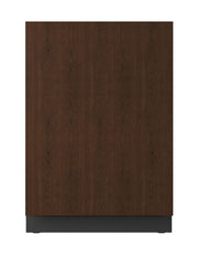 U-Line - 24"W. 4.6Cu.Ft. Built-In Dual-Zone Beverage Center-Panel Ready - Integrated Solid