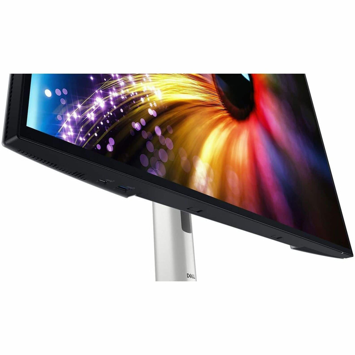 Dell - UltraSharp 27" IPS LED 120Hz Monitor (USB, HDMI) - Platinum Silver, Silver