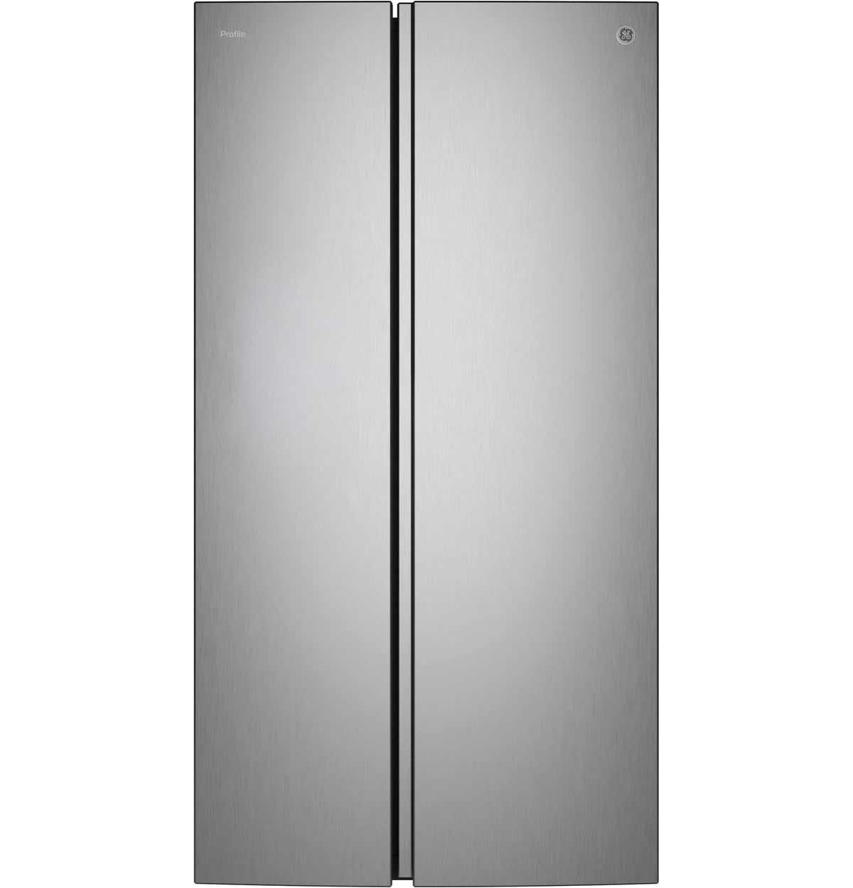 GE Profile - 36 in. Wide 28.4 Cu. Ft. Smart Side-By-Side Refrigerator with Dual-Dispense AutoFill Pitcher and CustomSize Ice - Stainless Steel
