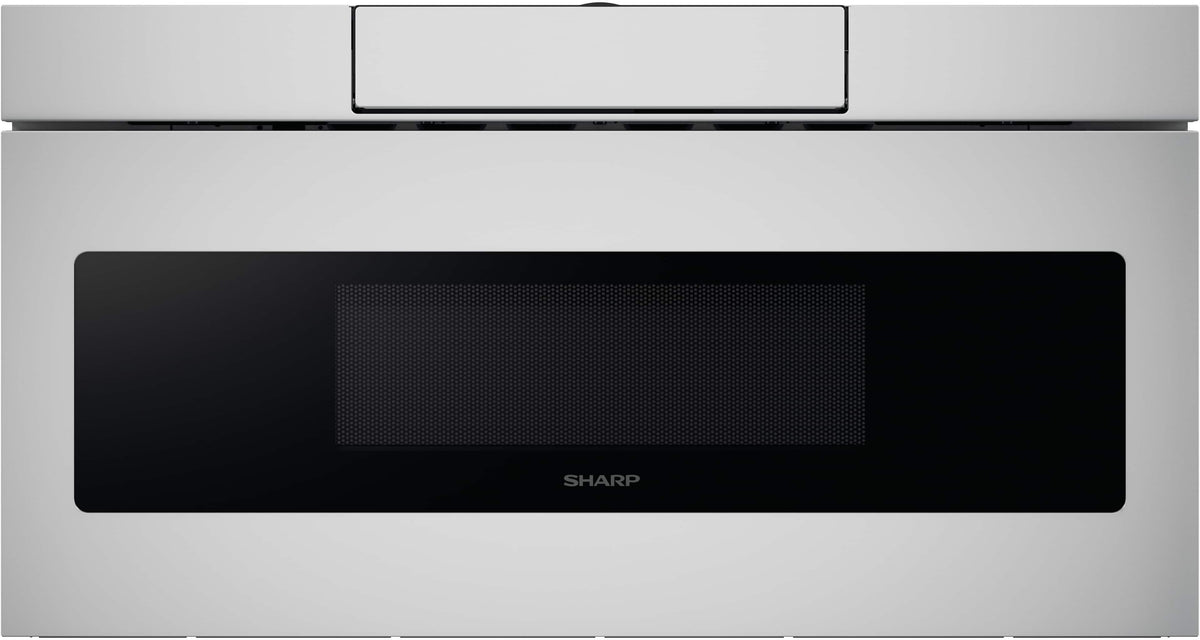 Sharp - 1.2 Cu. Ft. Built-in Microwave Drawer with Sensor Cooking - Stainless Steel