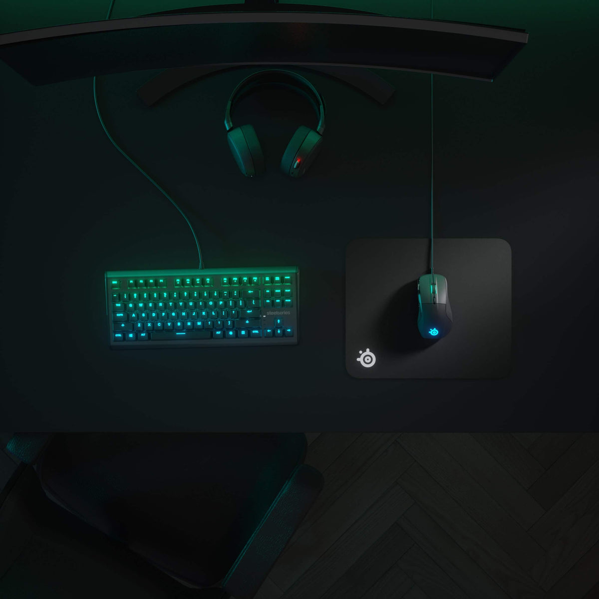 SteelSeries - QcK Cloth Gaming Mouse Pad (Medium) - Black