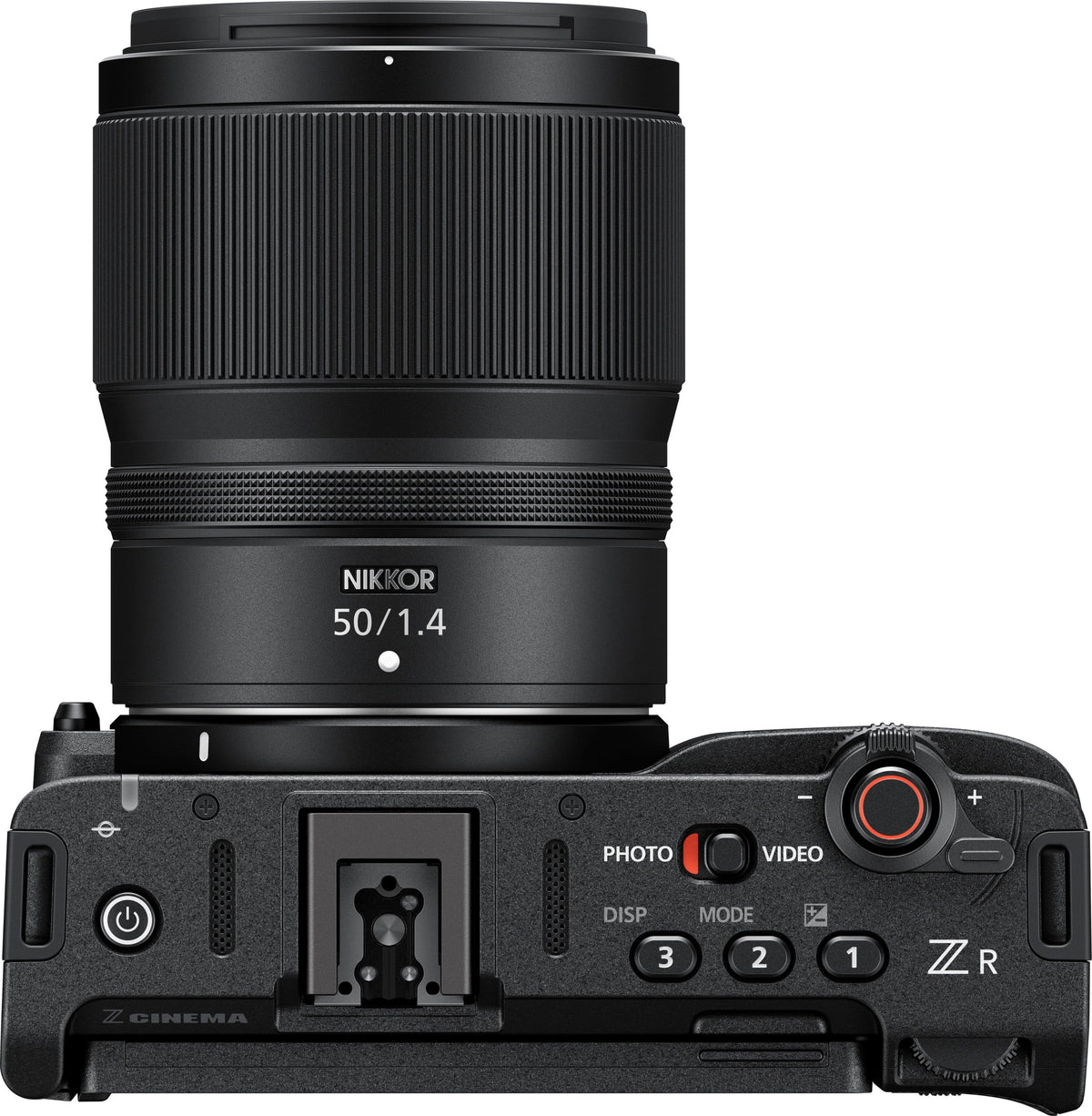 Nikon - ZR Full-frame Mirrorless Cinema Camera 50mm Lens Standard Kit, for Z Mount Lenses - Black