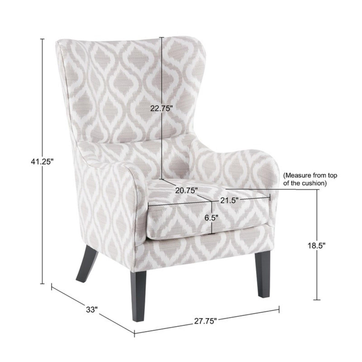 Arianna - Swoop Wing Chair