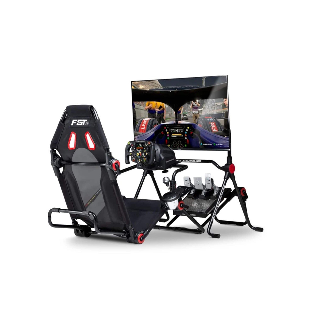 Next Level Racing - Lite Free Standing Monitor Stand - Black