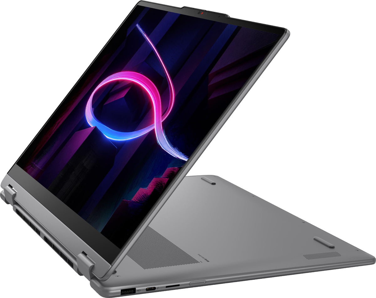 Lenovo - Yoga 7i 2-in-1 16" 2K OLED Touchscreen Laptop - Intel Core Ultra 5 Processor 322 2026 - 8GB Memory - 512GB Storage - Luna Grey