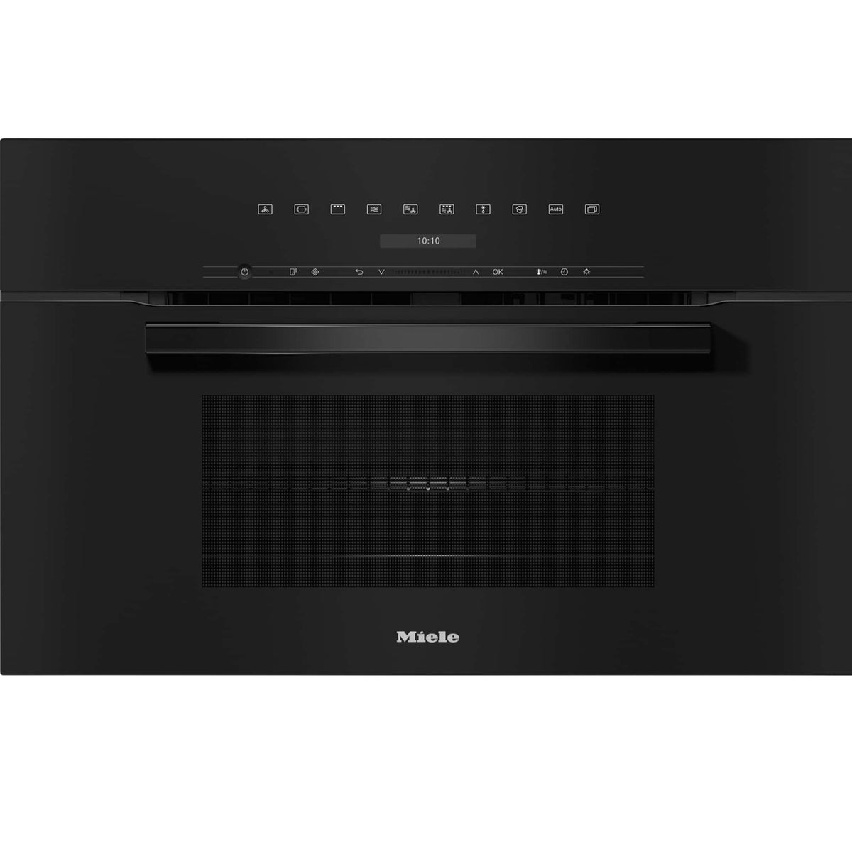Miele - H7270 BM 24" VitroLine DirectSensor S Speed Oven w/ Convection & Microwave 1.52 cu ft - Obsidian Black