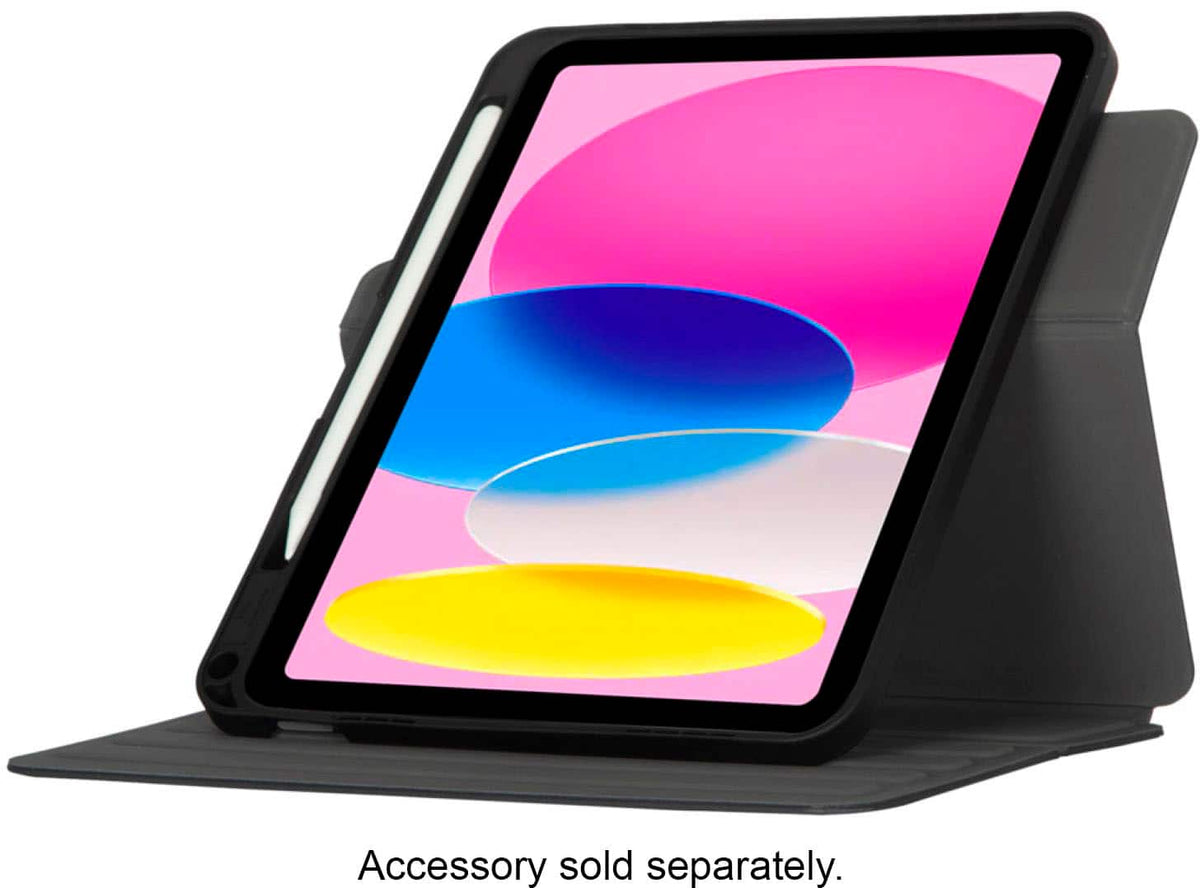 Targus - Click-In Rotating Case for iPad 11"(A16) and iPad 10.9"(10th gen.) - Black