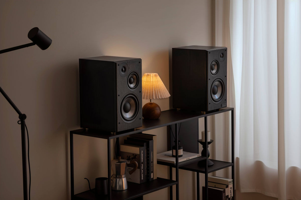 Edifier - R2750DBMKII Audiophile Active Bookshelf Bluetooth 6.0 and Optical Input - 2.0 Speaker (Pair) - Black