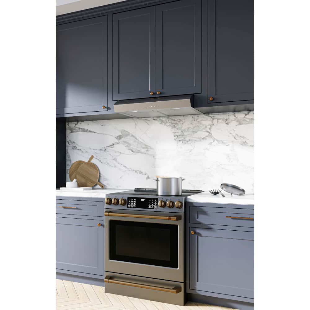 Broan - 30 inches - Convertible - Under cabinet Range Hood - Stainless Steel
