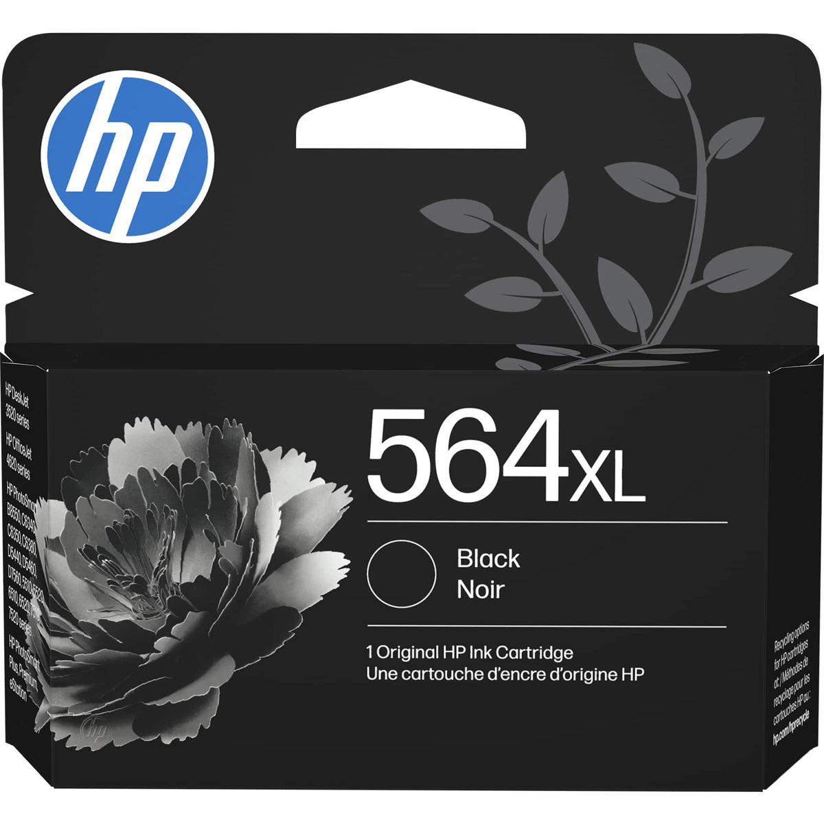 HP - 564XL High-Yield Ink Cartridge - Black