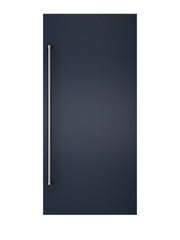 36"W. BTM Door Panel for Viking Veil FDBMIC7360R Right Hinge Ref./Frz. Models - Slate Blue