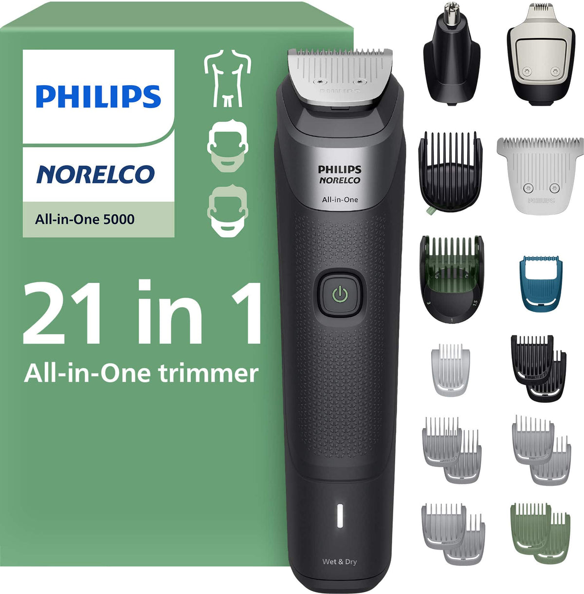 Philips Norelco - All-In-One Trimmer 5000 - MG5975/49 - Black