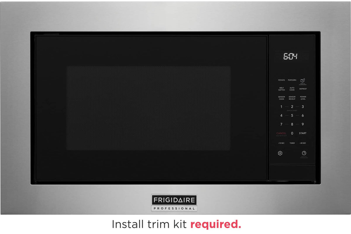 Frigidaire - 2.2 Cu. Ft. Built-In Microwave with Sensor Cook - Stainless Steel